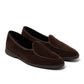 Baudoin & Lange x MJ: Stride-Loafer "Shearling" aus Kalbsvelours - Handmade