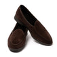 Baudoin & Lange x MJ: Stride-Loafer "Shearling" aus Kalbsvelours - Handmade