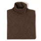 Brigatelli dal 1922 per Michael Jondral: Rollkragen-Pullover aus Merinowolle und Kaschmir - 1 Ply Cashmere Blend