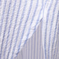 Gestreiftes Schlafhemd "Camisón Noble" aus reiner Baumwolle