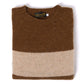 Glenugie exklusiv x MJ: Pullover "College Stripe Jumper" aus reiner Wolle - Circulate Knit Pure Brushed Shetland