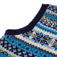 Glenugie exklusiv x MJ: Pullunder "Fairisle-Slipover" aus reiner Wolle - Pure Soft Shetland