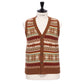 Glenugie exklusiv x MJ: Weste "Fairisle Waistcoat" aus reiner Wolle - Pure Soft Shetland