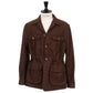 Justo Gimeno exklusiv x MJ:  Fieldjacke "Sahara" aus original schottischem Harris-Tweed