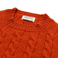 MJ Exklusiv: Pullover "Crew Cable-Rib" aus reiner Geelong Lambswool - 3 Ply