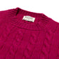 MJ Exklusiv: Pullover "Crew Cable-Rib" aus reiner Geelong Lambswool - 3 Ply