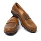 Loafer "American Casual Penny" aus dunkelbraun genarbtem Kalbsleder - reine Handarbeit