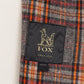 Fox Brother´s x MJ: Hausmantel "Fox Negroni Gown" aus original Fox Flannel