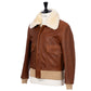 Chapal Paris x MJ: Fliegerjacke "Bomber USAAF" aus Lammleder - Handarbeit