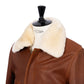 Chapal Paris x MJ: Fliegerjacke "Bomber USAAF" aus Lammleder - Handarbeit