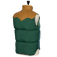 Rocky Mountain Featherbed x MJ: Daunenweste "Christy Multi-Patch Vest" mit Lammfellkragen