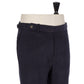 Exklusiv für Michael Jondral: Dunkelblaue Hose aus englischem "brushed" Baumwolldrill - Rota Sartorial
