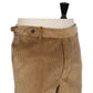 Exklusiv für Michael Jondral: Hellbraune Hose aus Brisbane Moss 8 Whale-Baumwollcord - Rota Sartorial
