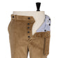 Exklusiv für Michael Jondral: Hellbraune Hose aus Brisbane Moss 8 Whale-Baumwollcord - Rota Sartorial