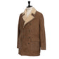 Lederjacke "Benjamin Peacoat" aus Lammleder mit Futter aus Curley-Lammfell - Valstar Original