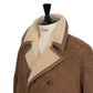 Lederjacke "Benjamin Peacoat" aus Lammleder mit Futter aus Curley-Lammfell - Valstar Original