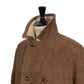 Lederjacke "Benjamin Peacoat" aus Lammleder mit Futter aus Curley-Lammfell - Valstar Original