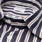 Gestreiftes Hemd "Naples Nobility" mit Cocktail-Manschette - Handarbeit