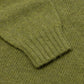 Glenugie exklusiv x  MJ: Pullover "Round Jumper" aus reiner Wolle - Circulare Knit Pure Soft Shetland