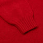 Glenugie exklusiv x  MJ: Pullover "Round Jumper" aus reiner Wolle - Circulare Knit Pure Soft Shetland