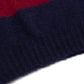 Glenugie exklusiv x MJ: Pullover "College Stripe Jumper" aus reiner Wolle - Circulare Knit Pure Brushed Shetland