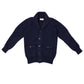 MJ Exclusiv: Strickjacke "Lomond Knit-Bomber" aus 4 Ply-Geelong Lambswool