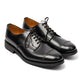 Schuhe "Officer Gibson" aus schwarzem Patent-Leder - Handarbeit
