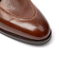 Derby "Split Toe Apron" aus genarbtem Kalbsleder - reine Handarbeit