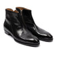 Limited Edition: Boot "Parisienne Zip" aus schwarzem Kalbsleder  - reine Handarbeit