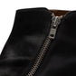 Limited Edition: Boot "Parisienne Zip" aus schwarzem Kalbsleder  - reine Handarbeit