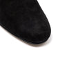 Schwarzer Loafer "Grecian Loafer" aus Rauhleder