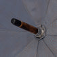 Francesco Maglia x MJ: Stockschirm "Lord" mit Massivholzgestell und Griff aus Kastanien-Holz - Reine Handarbeit