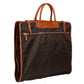 Kleidersack "New Travel-Star" aus Felisi-Nylon und Sattelleder - Handarbeit