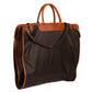 Kleidersack "New Travel-Star" aus Felisi-Nylon und Sattelleder - Handarbeit
