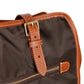 Kleidersack "New Travel-Star" aus Felisi-Nylon und Sattelleder - Handarbeit