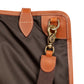 Kleidersack "New Travel-Star" aus Felisi-Nylon und Sattelleder - Handarbeit