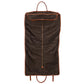 Kleidersack "New Travel-Star" aus Felisi-Nylon und Sattelleder - Handarbeit