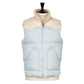 Rocky Mountain Featherbed x MJ: Daunenweste "Christy Vest" mit Lammfellkragen