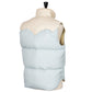 Rocky Mountain Featherbed x MJ: Daunenweste "Christy Vest" mit Lammfellkragen