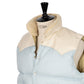 Rocky Mountain Featherbed x MJ: Daunenweste "Christy Vest" mit Lammfellkragen