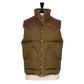 Rocky Mountain Featherbed x MJ: Daunenweste "Christy Vest" mit Lammfellkragen