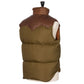 Rocky Mountain Featherbed x MJ: Daunenweste "Christy Vest" mit Lammfellkragen