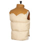 Rocky Mountain Featherbed x MJ: Daunenweste "Christy Vest" mit Lammfellkragen