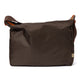Schultertasche "Every Day II" aus Felisi-Nylon und Sattelleder - Handarbeit