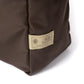 Schultertasche "Every Day II" aus Felisi-Nylon und Sattelleder - Handarbeit