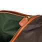 Schultertasche "Every Day II" aus Felisi-Nylon und Sattelleder - Handarbeit