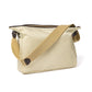 Schultertasche "Every Day I" aus Felisi-Nylon und Sattelleder - Handarbeit