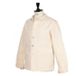 Fox Brothers x MJ: Worker-Jacket "The White Fox Utility" aus reiner Wolle