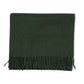 MJ Exklusiv: Dunkelgrüner Schal "Classic Plain" aus schottischem Kaschmir