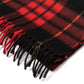 MJ Exklusiv: Karierter Schal "Red Tartan" aus schottischem Kaschmir